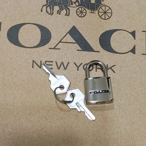 Coach Accessories Coach Lock Keys Silver Luggage Lock Poshmark